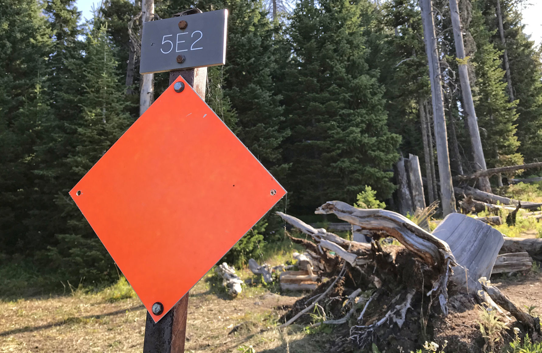 Campsite marker